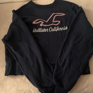 Hollister pullover, cropped